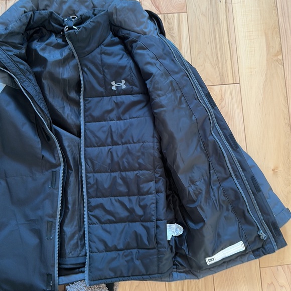UnderArmour boys size Large winter 2 in 1 jacket. - Picture 3 of 4